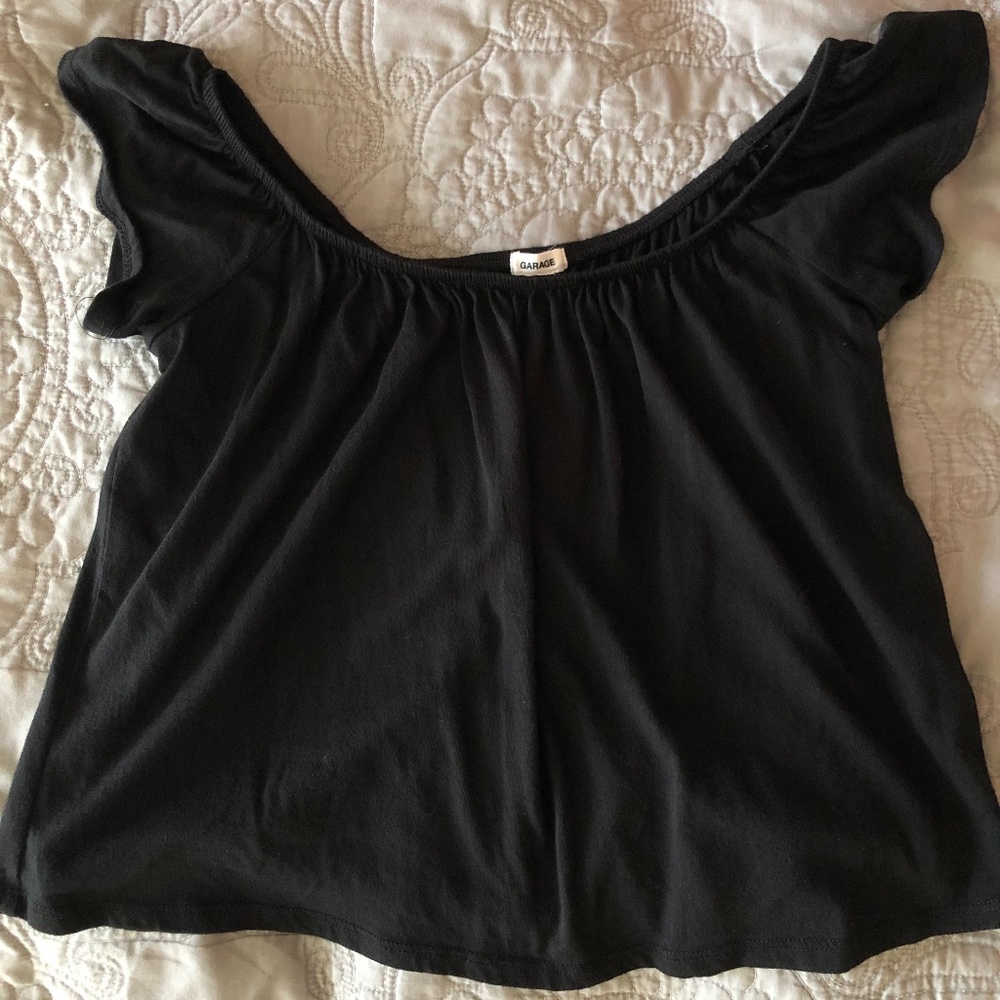 Off-Shoulder Crop Top